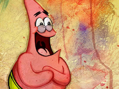 Patrick Sketchery christmas concept illustration justforfun
