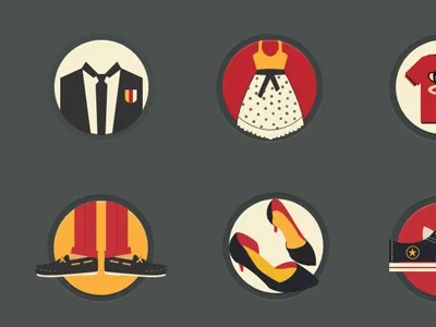 Icons canvas gris heels high icon shoes suit