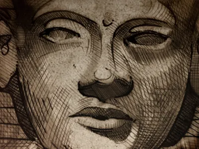 Pharaoh animation drawing sketch video