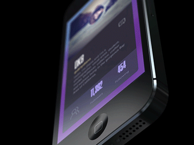 Sneak Peek! after effects animated gestures iphone precompose ui