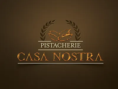 Pistacherie Casa Nostra branding casa logo nostra pistachios sicilia