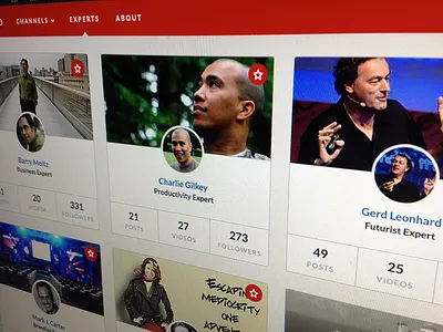 Geniuses (or genii) authors card clean contributors cover image flat profile ui