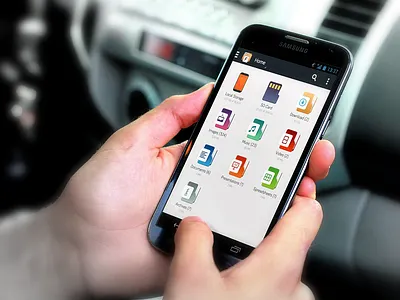 ANDROID: File Manager android app explorer file gui icons manager type ui