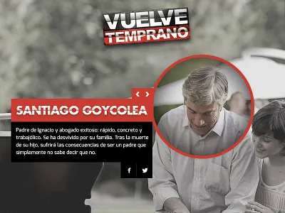 Vuelve Temprano art direction chile nachitz soap opera