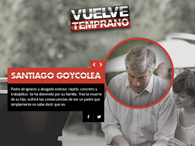 Vuelve Temprano art direction chile nachitz soap opera