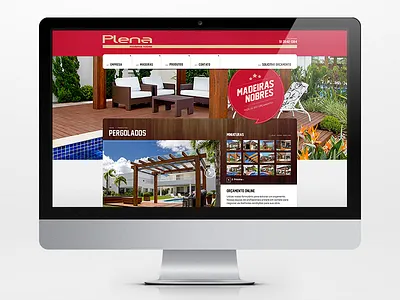 Plena Madeiras gallery institutional ui ux web wood
