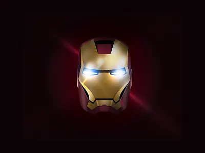 Iron Man china design man metal texture ui xiaowu