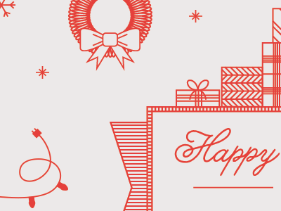 Thesmackpack Holiday Dribs candle card christmas gifts gingerbread hannukah holidays holly menorah party snow tree