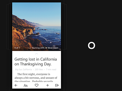 The Project "O" blog flat illustration ios7 mobile moments nehehe origami photo project o simple story