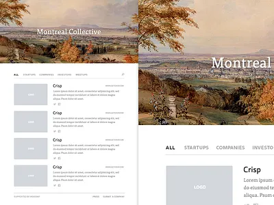 Montreal Collective Homepage canada company investor made by made in montreal resources startup