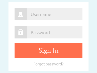 Robin Login flat login illustrator login ui