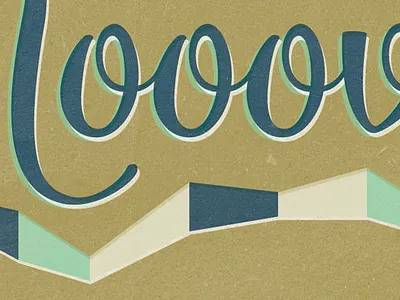 mooovin... arrow mooovin moving type