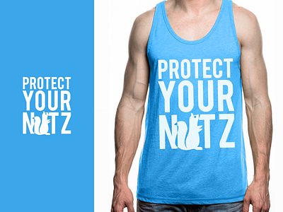 Sacks Bro Tank blue love nonprofit of organization squirrel tank