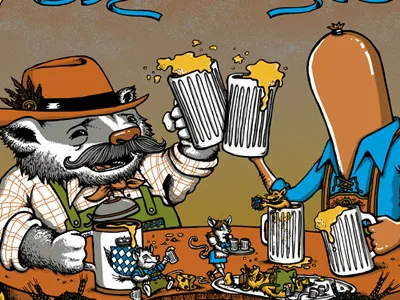 Widespread Panic detail... Milwaukee gigposter gigposter milwaukee riverside theatre screenprint widespread panic