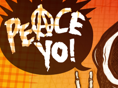 RIP Yo! character illustration random sketch texture vectorart