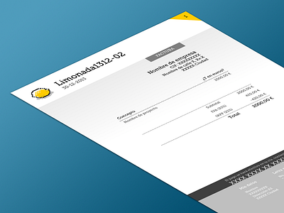 Sidiostedalimones Invoice V2 invoice redesign