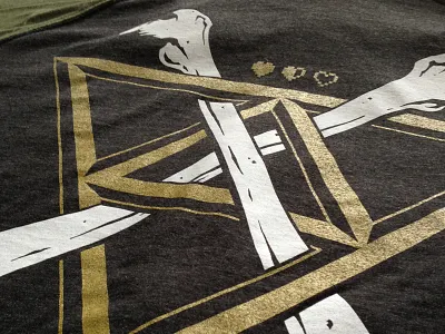 Triforce And Crossbones (Preview) bone femur heart nintendo pixels rockhart triforce zelda