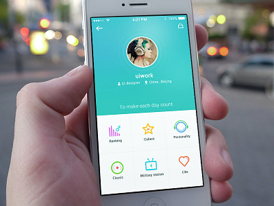Music player app iphone music ui uiwork
