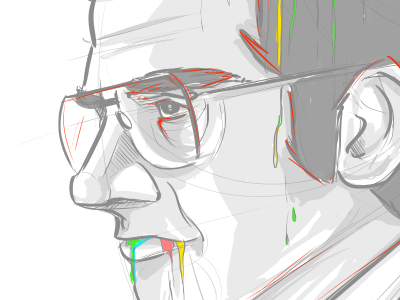 Brick / WIP anchorman brick carell rainbow sketch steve