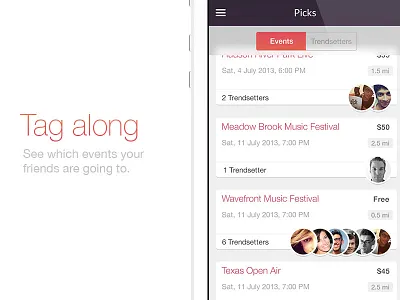 Half Past Now - iOS App austin events ios product