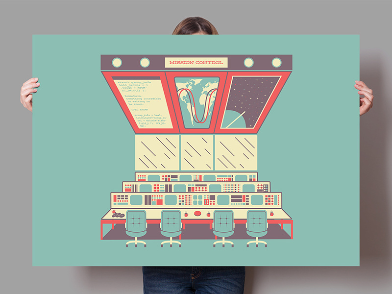 Mission Control Poster