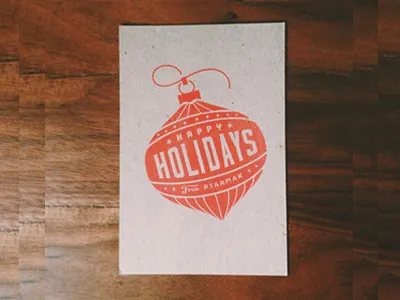 Happy Holidays christmas card holidays ptarmak