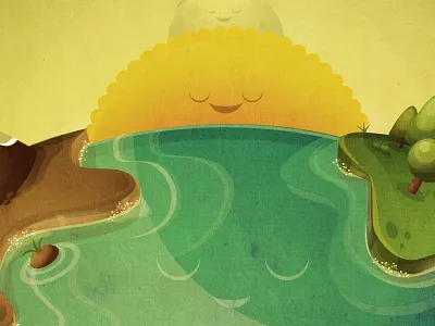 Vito Vidi Victus boris hasabike character character design earth illustration moon sun