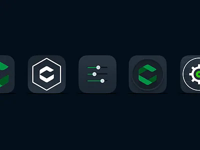 Cloud Device 7 app blue c cloud device green icon icons ios ios7