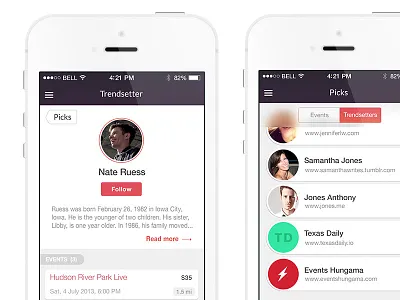 Half Past Now - iOS App austin events ios product