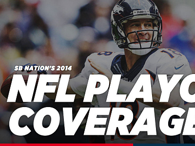 SB Nation 2014 NFL Playoff Coverage football nfl playoff sb nation sports vox media web app