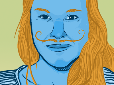 Final Mo'trait 2013 comic drawing gallery of mo illustration movember mustache portrait