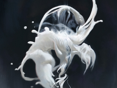 Rain anatomy black and white drawing figure gesture illustration painting