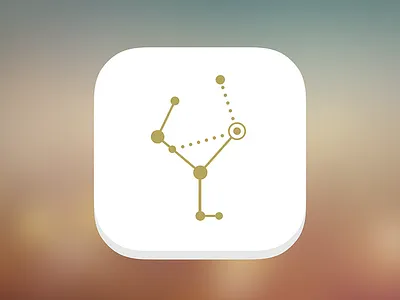 IOS 7 Cellar Night Icon icon ios7 wine