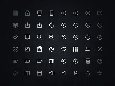 48 Free Icons - Get them! app clean download flat freebie icons ios7 mockup psd rounded ui weather