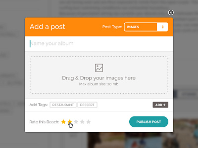 pop-up add an image