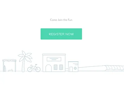 Beach-scape Line Art conference lines valio con