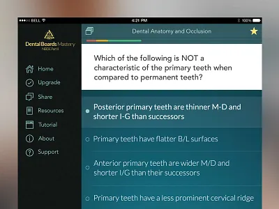 Ipad Quiz app ios ipad navigation quiz