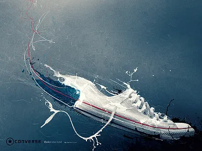 Shoe Collection / Converse abstract all star brushes converse dark colors photography photoshop shoe shoe collection splashes
