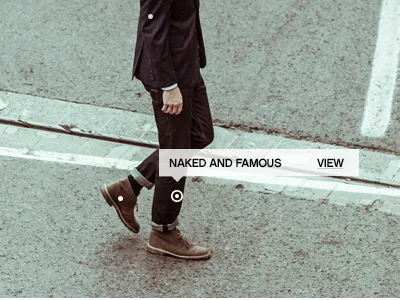 Young & Rich homepage design fashion flat homepage minimal style