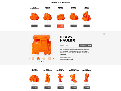 MakerBot Digital Store - Product Details digital store ecommerce makerbot product description storefront ui ux web design work