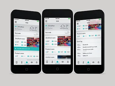 viva sensors update automation brightness door events home house motion room sensors sun temperature weather