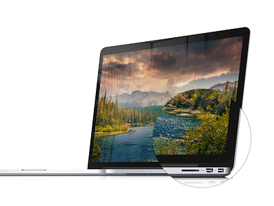 mbp retina - freebie free freebie macbook pro psd reflections retina sideview