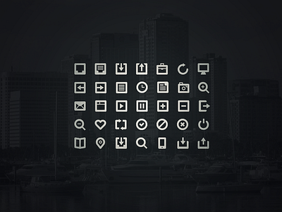 Free Mail Icons + Invite app download dribbble feed flat giveaway icon invite profile psd search ui