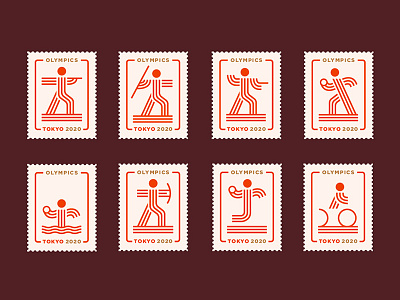 Tokyo 2020 azambuja cycling games icon illustration martin olympics pictogram soccer sports tokyo vector