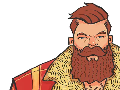 Woodchop character design dale c bowers
