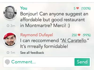 Chatterguide mockup app detail 3