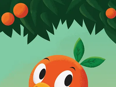 The Orange Bird progress bird disney orange walt world