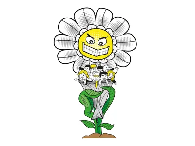 Bouquet full illustrator