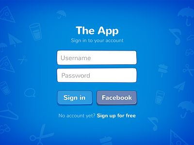 Learning app final app application form icons ios iphone login menu mobile mobile app sidebar