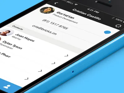 Bricks Profile bricks chat im ios7 iphone messages messenger open source profile